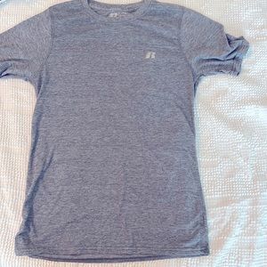 Grey Russell Dry Power 360 Tee Shirt